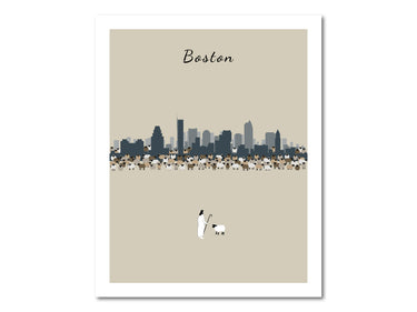 Lost Sheep from Boston Poster Print